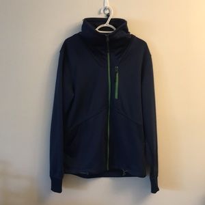 Bench zip up sweater jacket with high neck. Size XL
